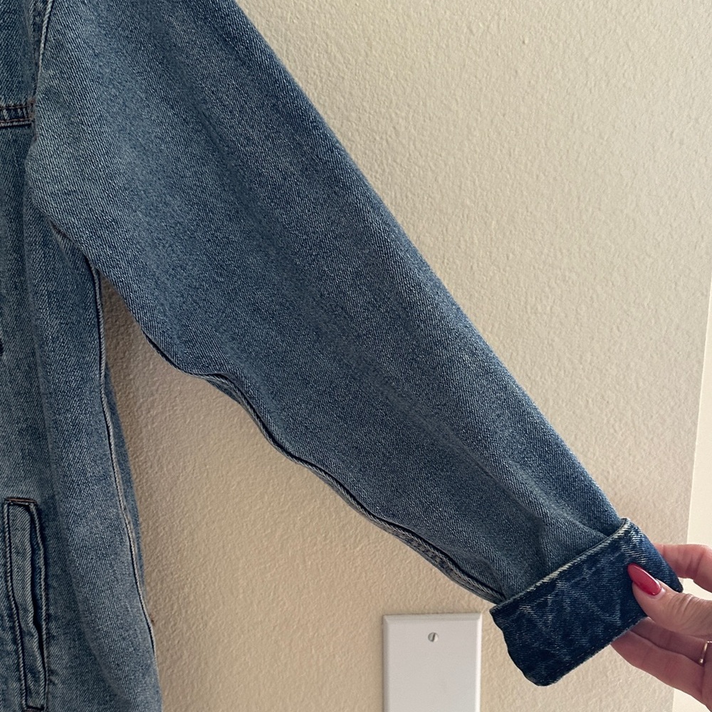 Wild Fable Blue Denim Jacket XS EUC - Picture 5 of 9
